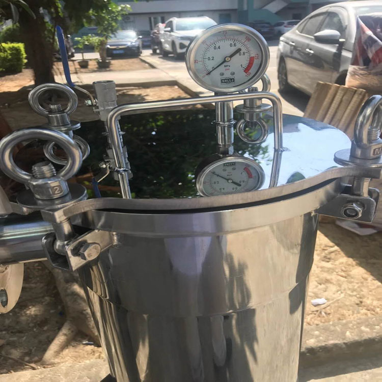 法兰吊环袋式过滤器