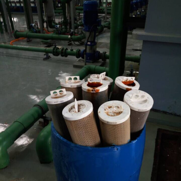 大流量保安滤芯更换工程